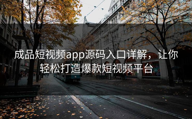 成品短视频app源码入口详解,让你轻松打造爆款短视频平台